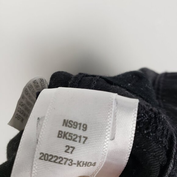 Madewell Kick Out Full-Length Jeans Black Style NS919 Mid Rise Womens Size 27 - Picture 10 of 10